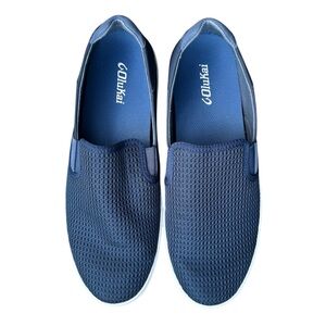 OluKai Lae‘ahi Men’s Breathable Slip-On Shoes Size 12 Blue Like New‎